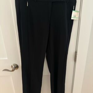 Anne Klein Classic Black Women's Trousers- 8 - NWT